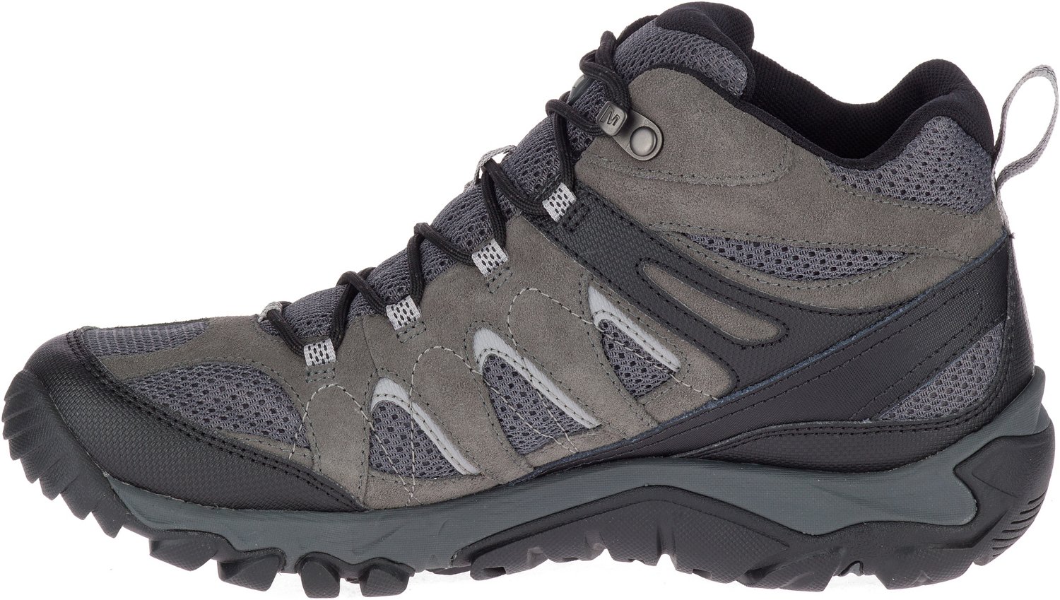 Merrell Men's Outmost Mid Ventilator Waterproof Hiking Shoes - view number 3