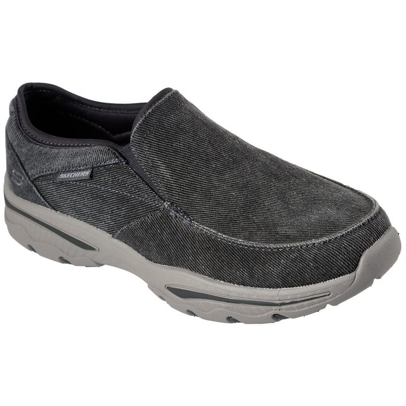 SKECHERS Men's Creston Moseco Shoes Charcoal, 9.5 - Men's Casual at Academy Sports product image