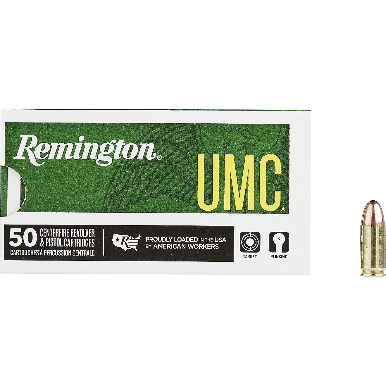 Remington UMC 9mm Luger 115-Grain Centerfire Handgun Ammunition - 50 Rounds                                                      - view number 2
