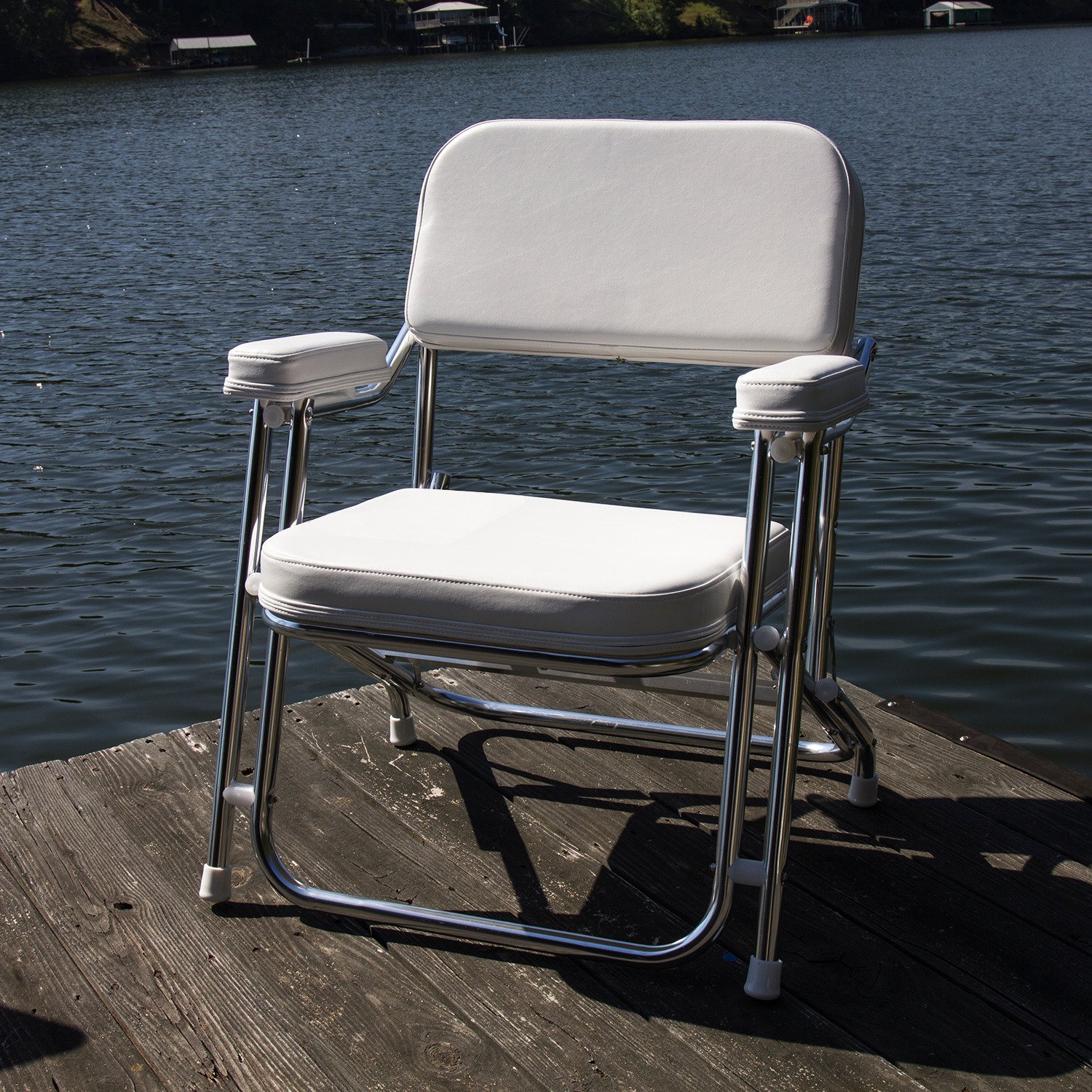 Wise Boaters Deck Chair – Color White Sansujyuku sansujyuku.com