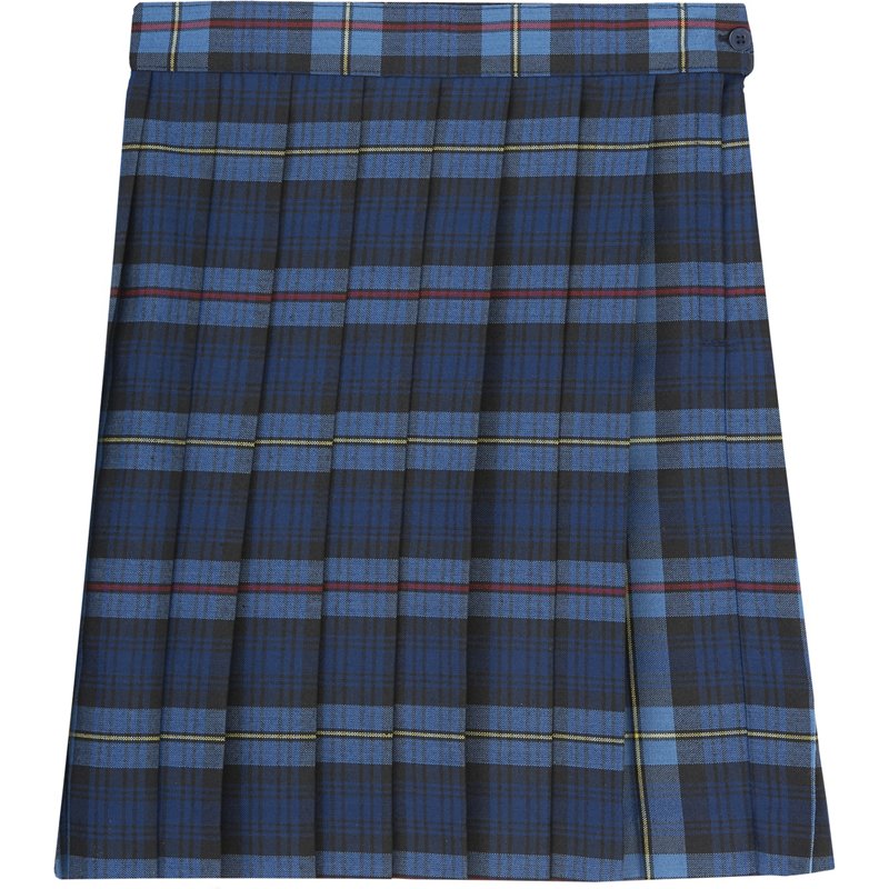 French Toast Girls' Plaid Pleated Skirt Blue/Red, 18 Youth - Uniform Accessories at Academy Sports