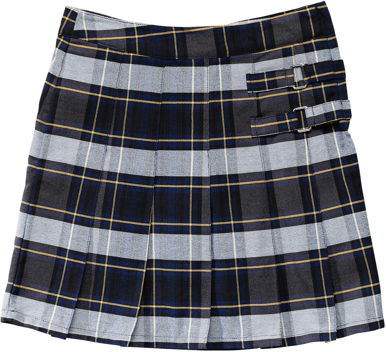 French Toast Girls Plaid Two-Tab Scooter Skirt 