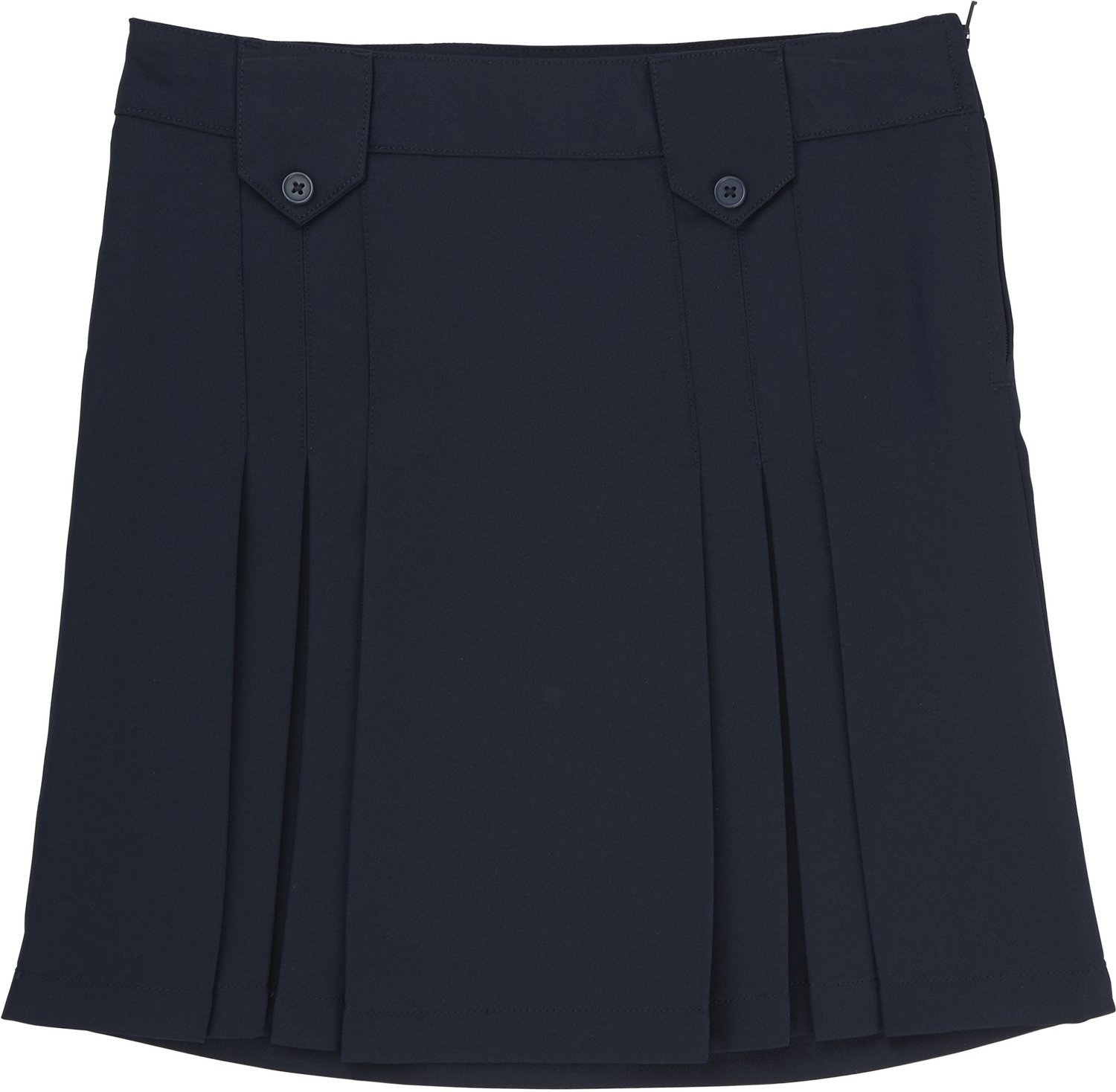 French Toast Girls' Front Pleated Skirt with Tabs                                                                                - view number 2