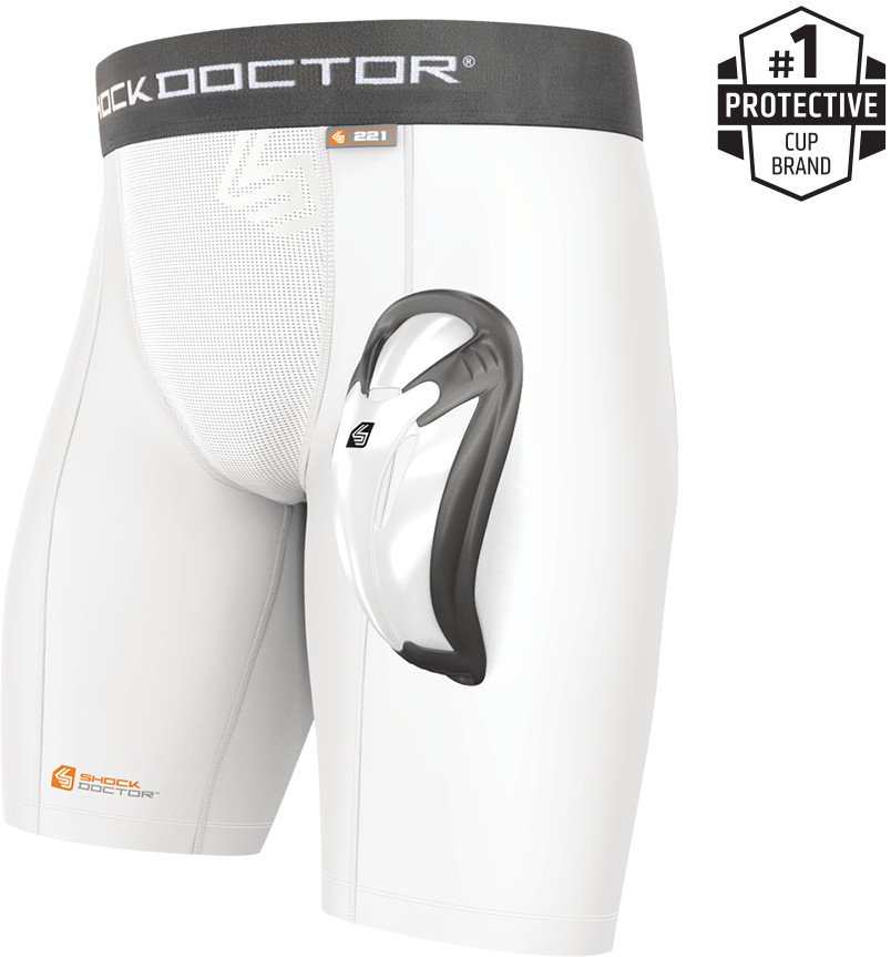 Buy Shock Doctor Compression Shorts with Bio-Flex Supporter Cup