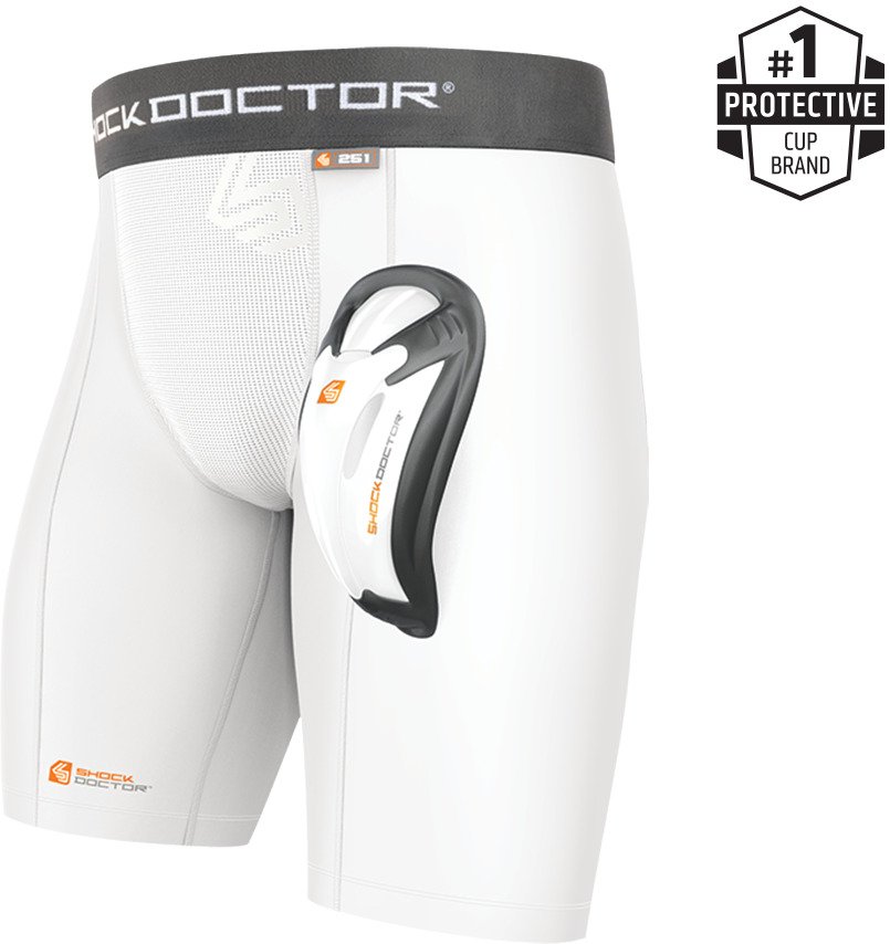 Shock Doctor Compression Shorts & BioFlex Cup