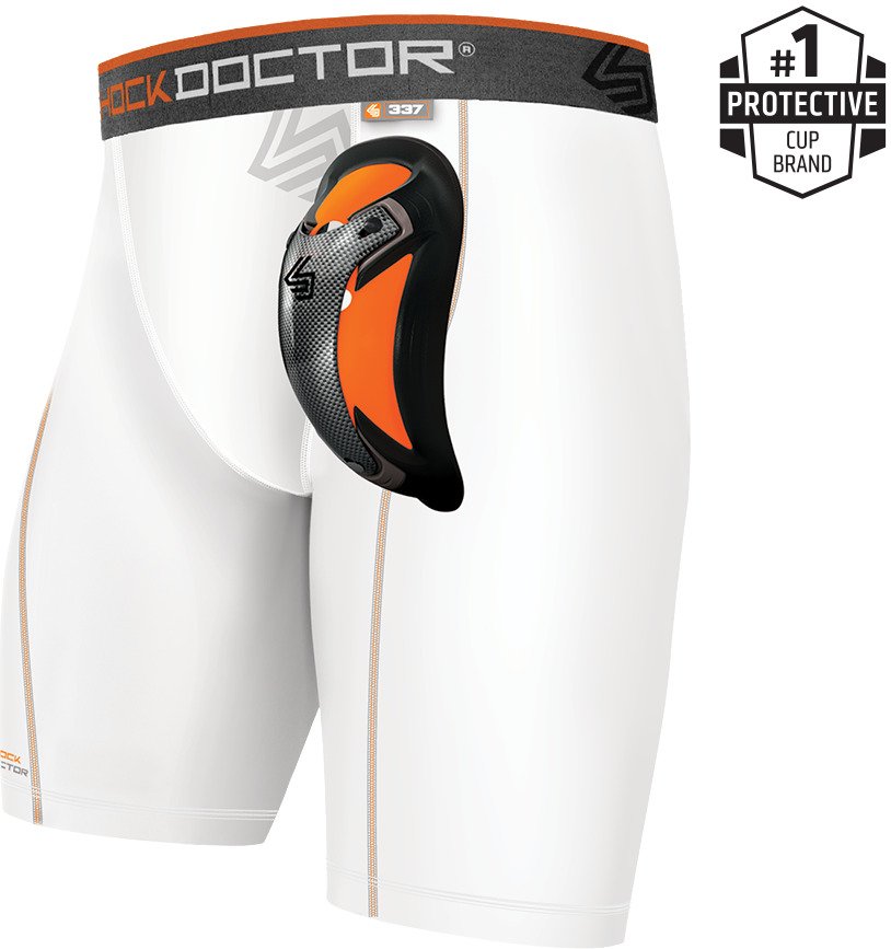Shock Doctor Ultra Cup Ultra Pro Compression Shorts Academy