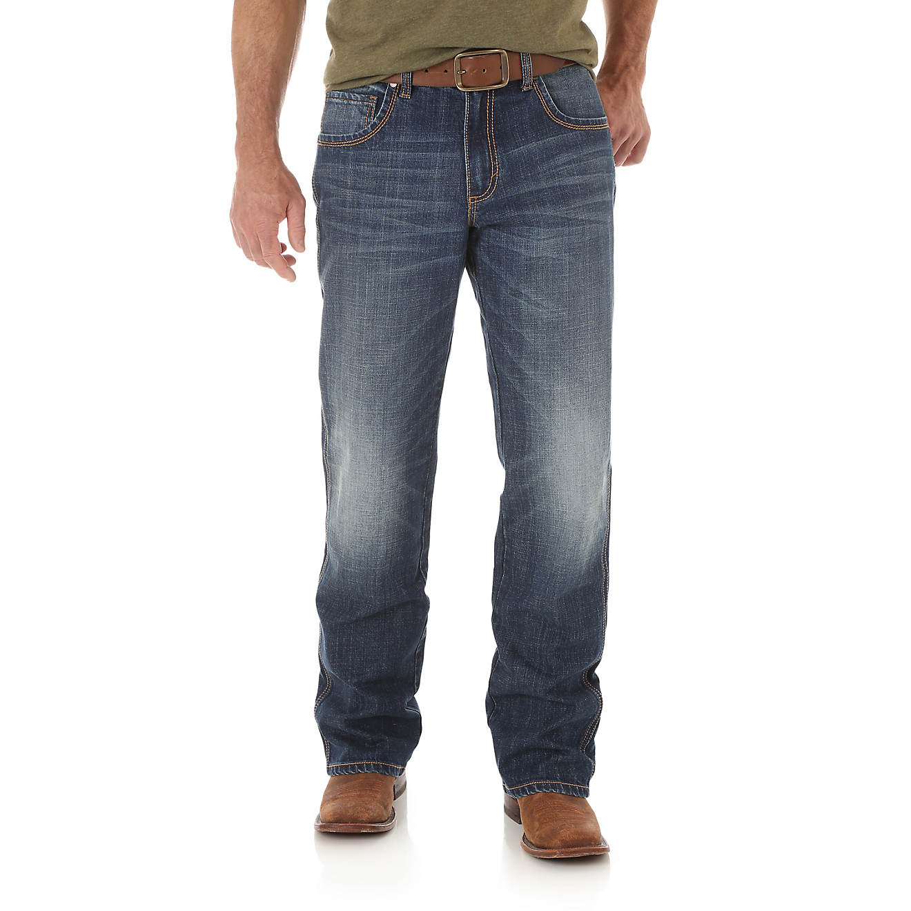 Wrangler Mens Retro Relaxed Fit Boot Cut Jean 