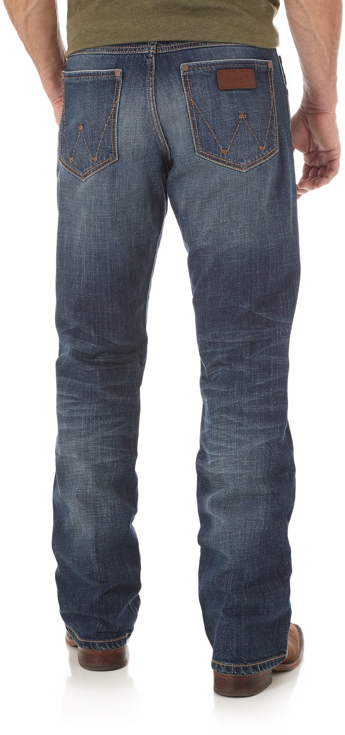 Men's wrangler retro relaxed bootcut jeans sale