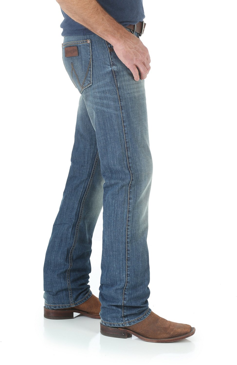 Wrangler Men's Retro Slim Fit Straight Leg Jeans                                                                                 - view number 3