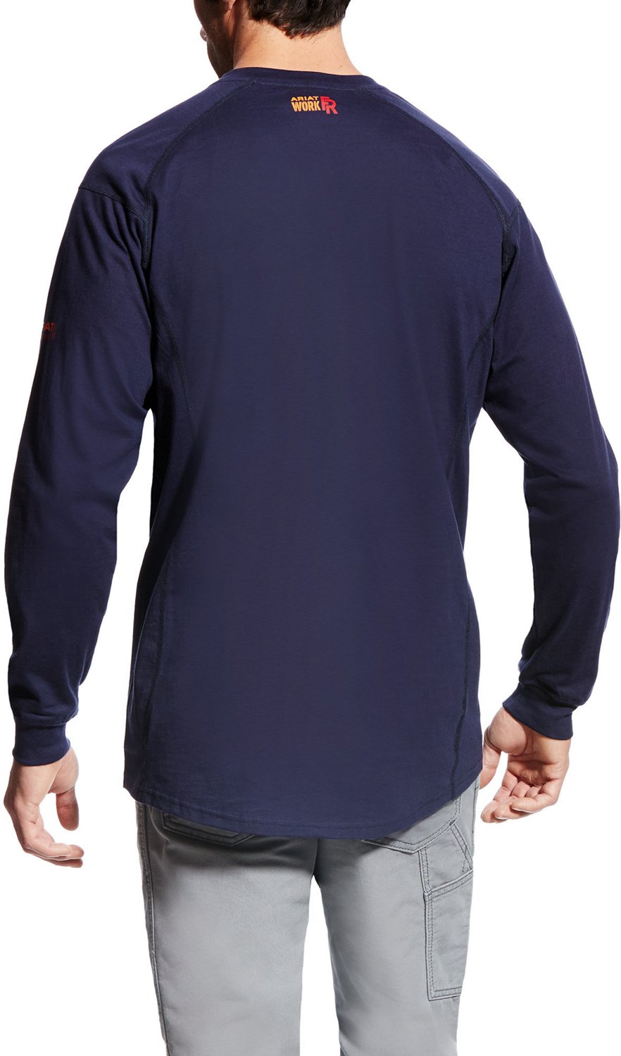 Ariat Men's FR Air Long Sleeve Henley Shirt - view number 2
