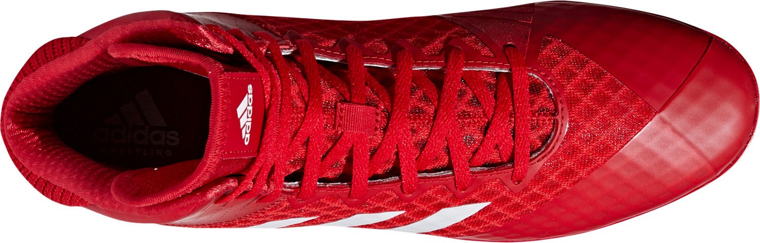 Adidas Mat Wizard 4 Wrestling Boots - Red