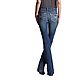Ariat Women's R.E.A.L. Mid Rise Entwined Boot Cut Jeans                                                                          - view number 2 image