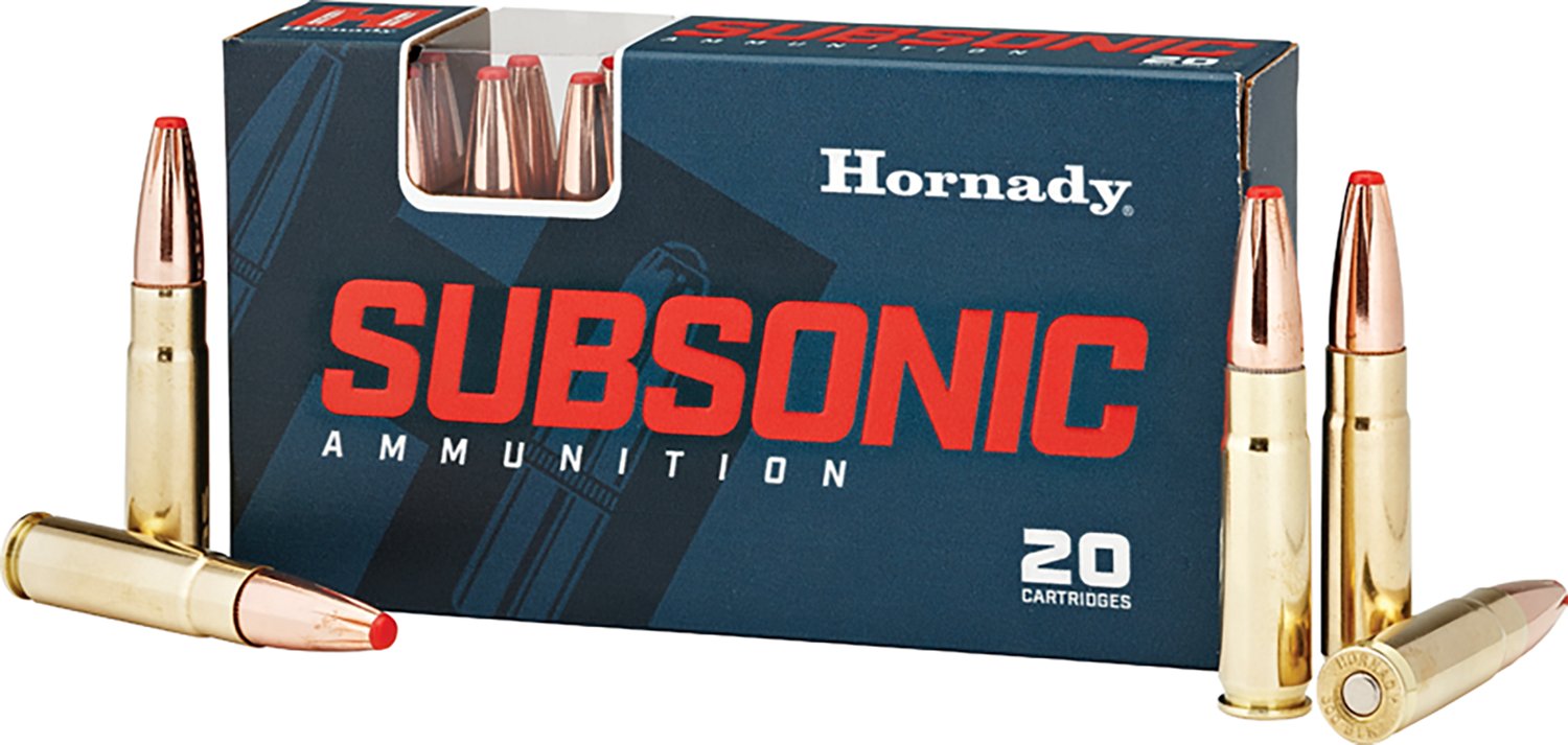 Hornady Sub-X Subsonic .300 Blackout 190-Grain Rifle Ammunition
