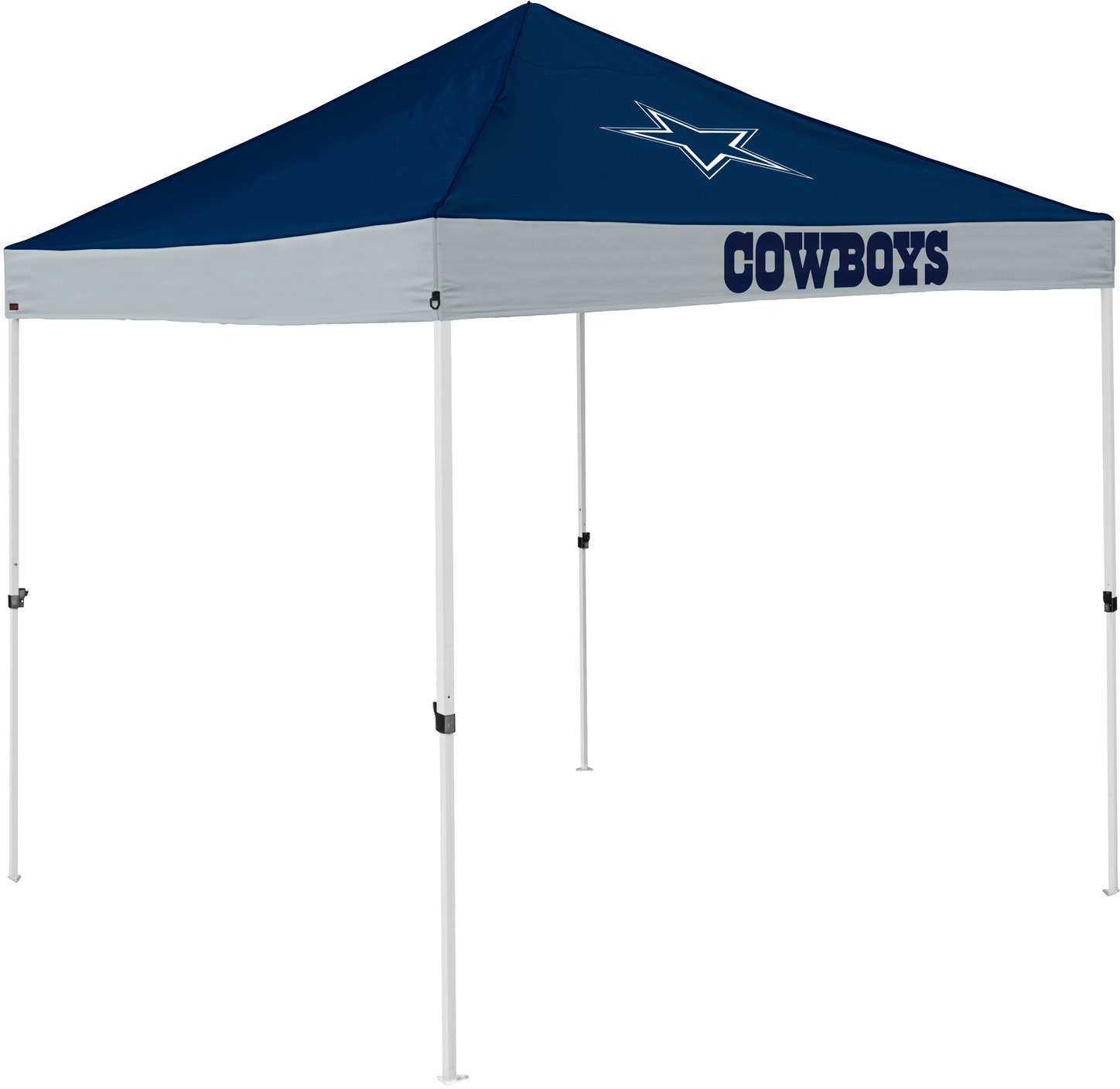 Logo Brands NFL 10 x 10 Canopy with Swing Wall- Tennessee Titans