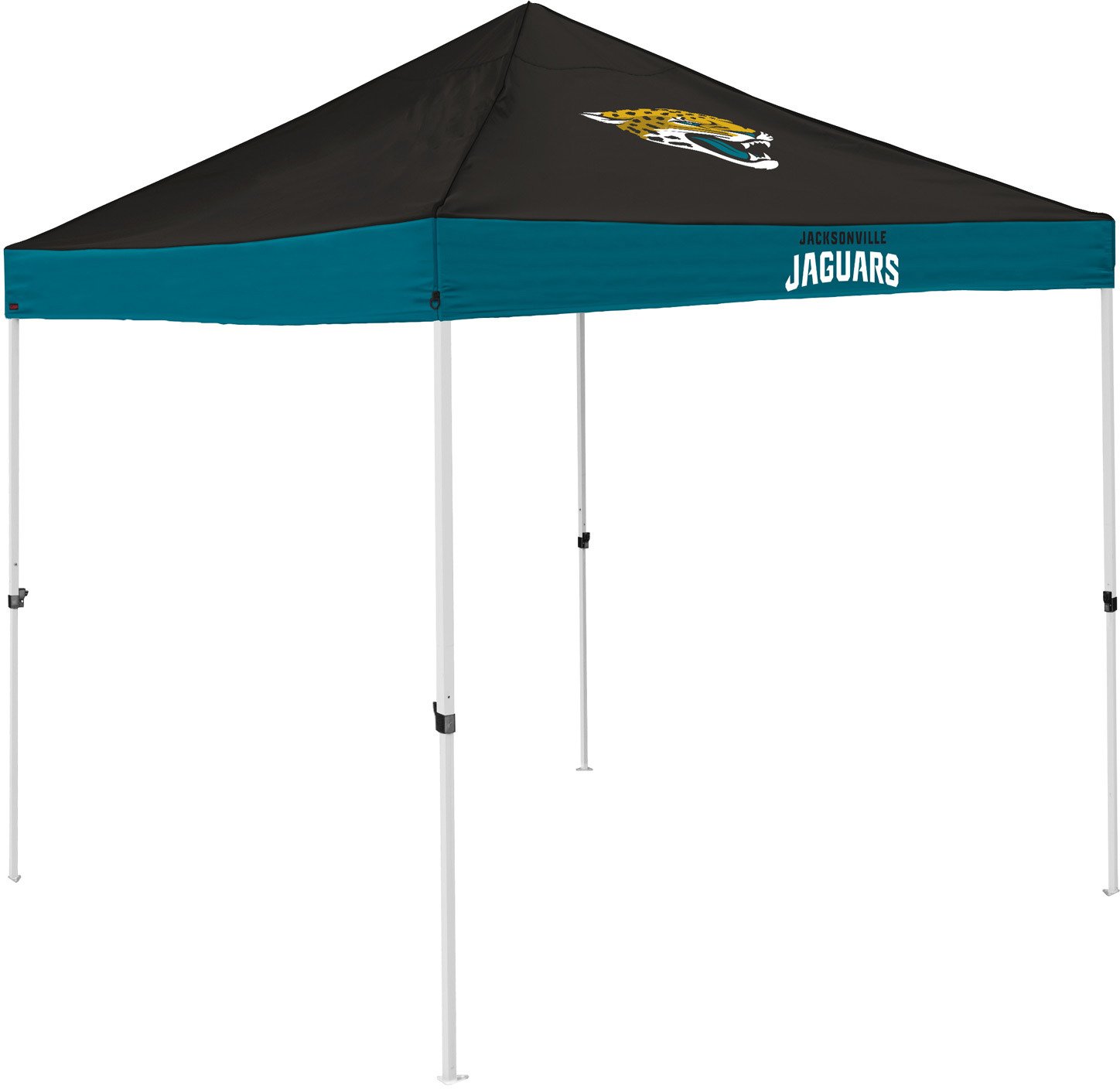 Logo Jacksonville Jaguars 9 Ft x 9 Ft Pop-Up Economy Canopy