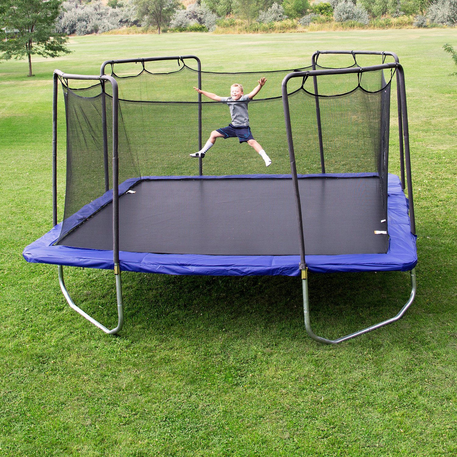 Skywalker Trampolines 15' Square Trampoline with Enclosure - view number 2