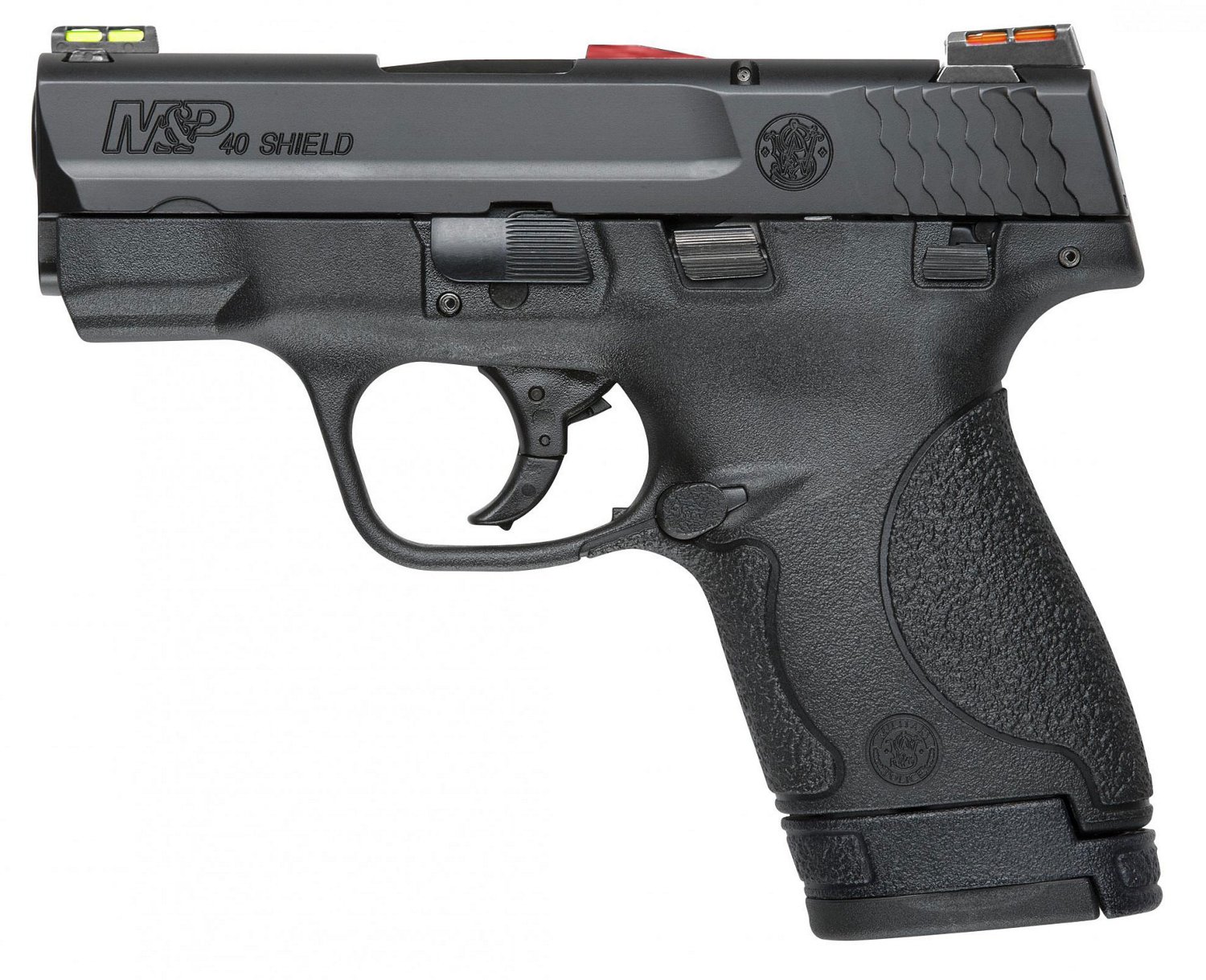 Smith & Wesson M&P40 Shield Hi-Viz CA 40 S&W Compact 7-Round Pistol                                                              - view number 2
