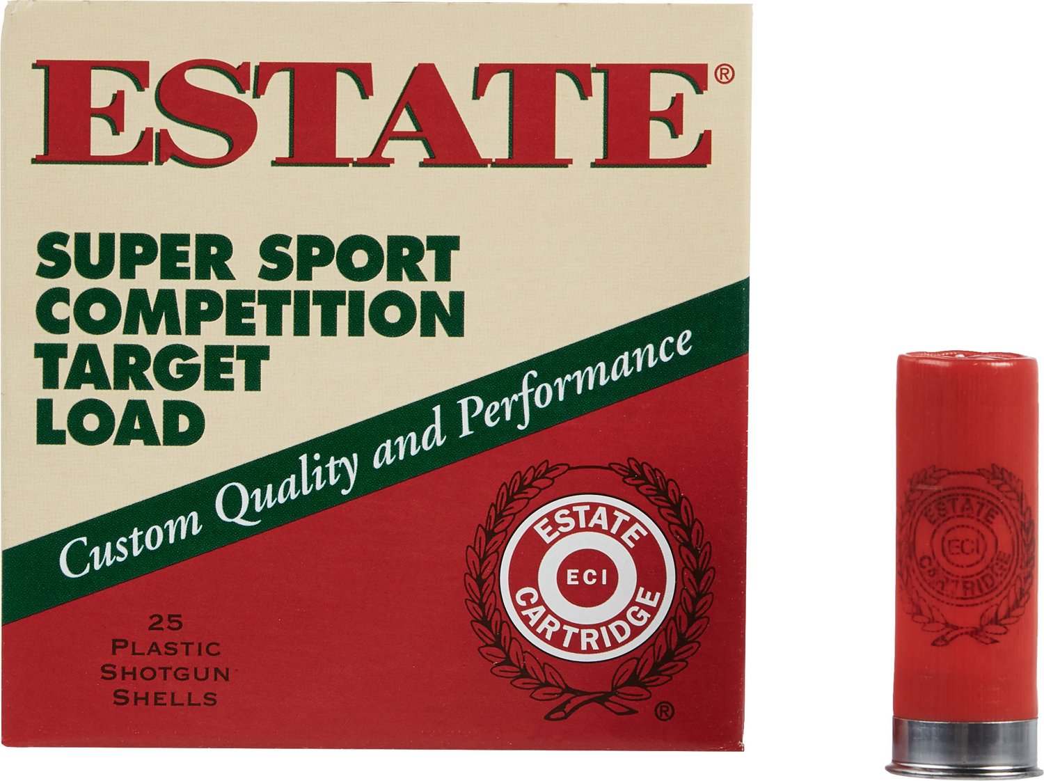 Estate Cartridge Super Sport Competition Target Load 12 Gauge Shotshells - 25 Rounds                                             - view number 2