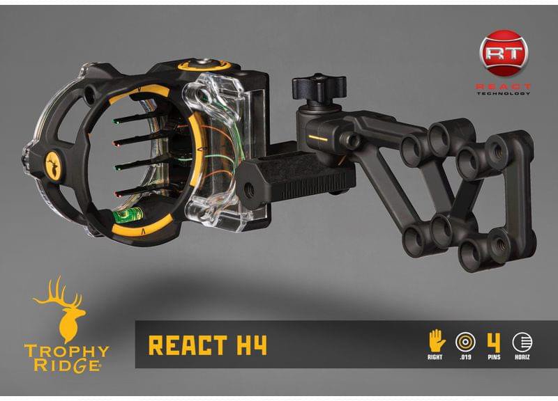 Trophy Ridge React H4 0.019 4-Pin Bow Sight - view number 2