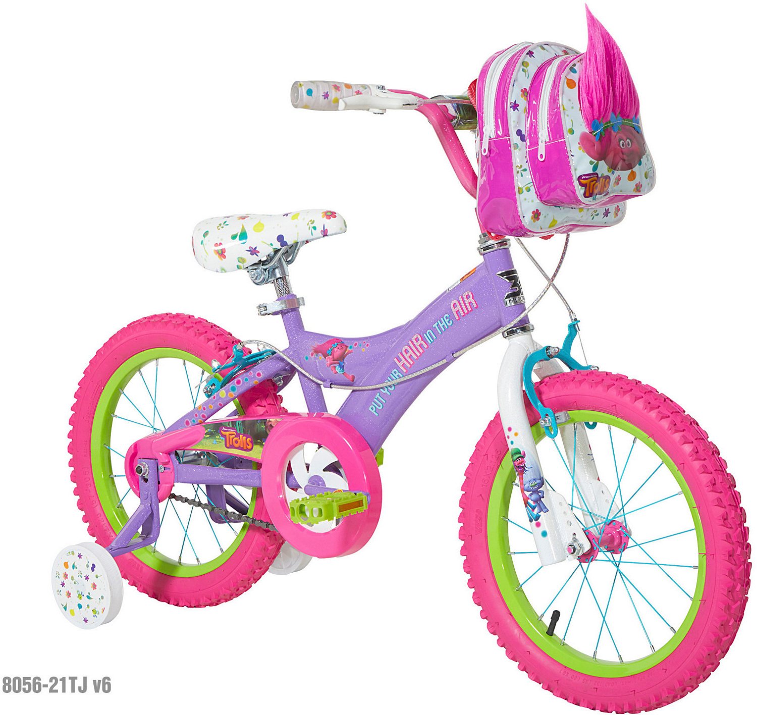 Trolls bicycle 2024 16 inch