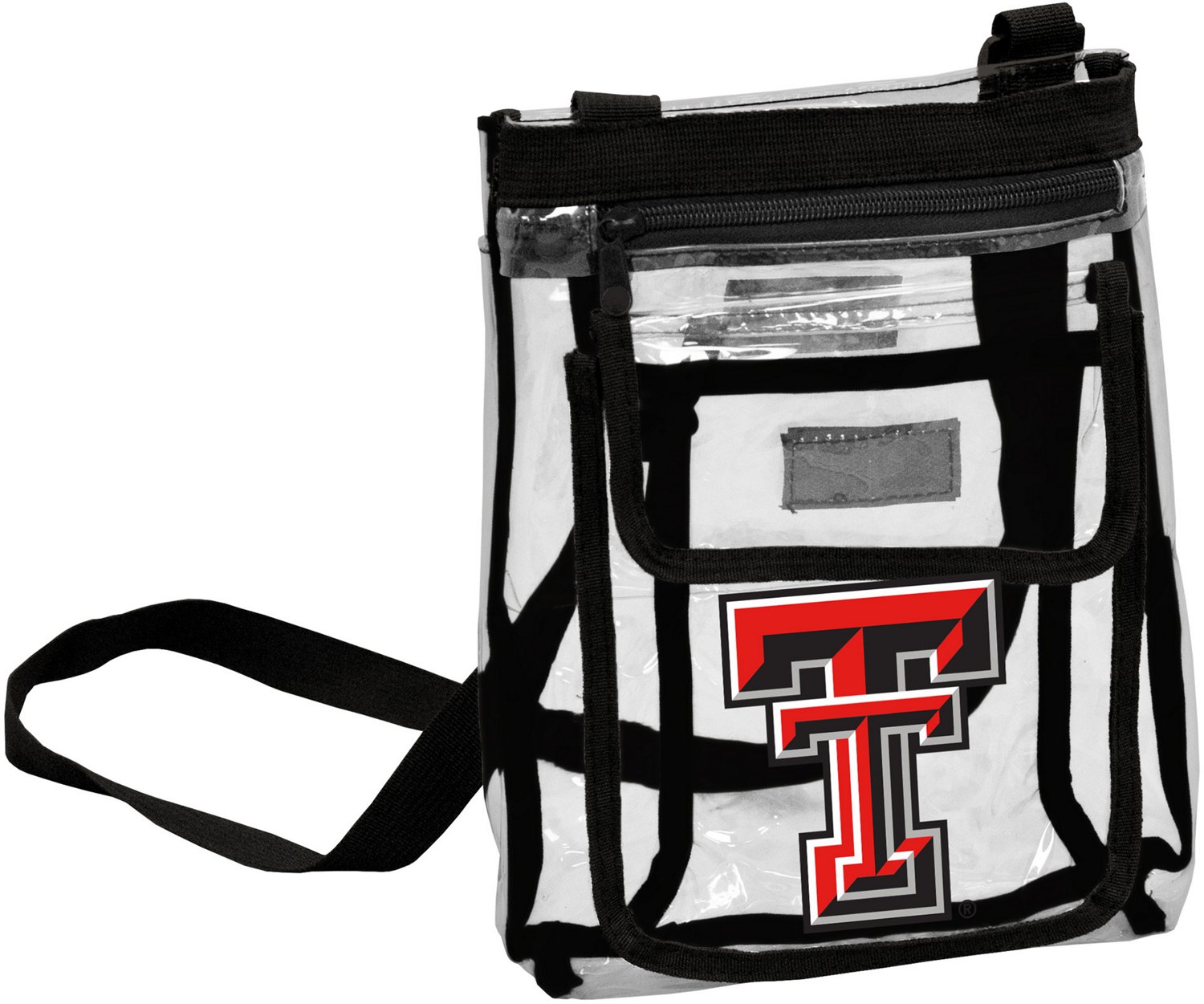 Logo Brands Texas Tech University Gameday Clear Crossbody Bag Academy