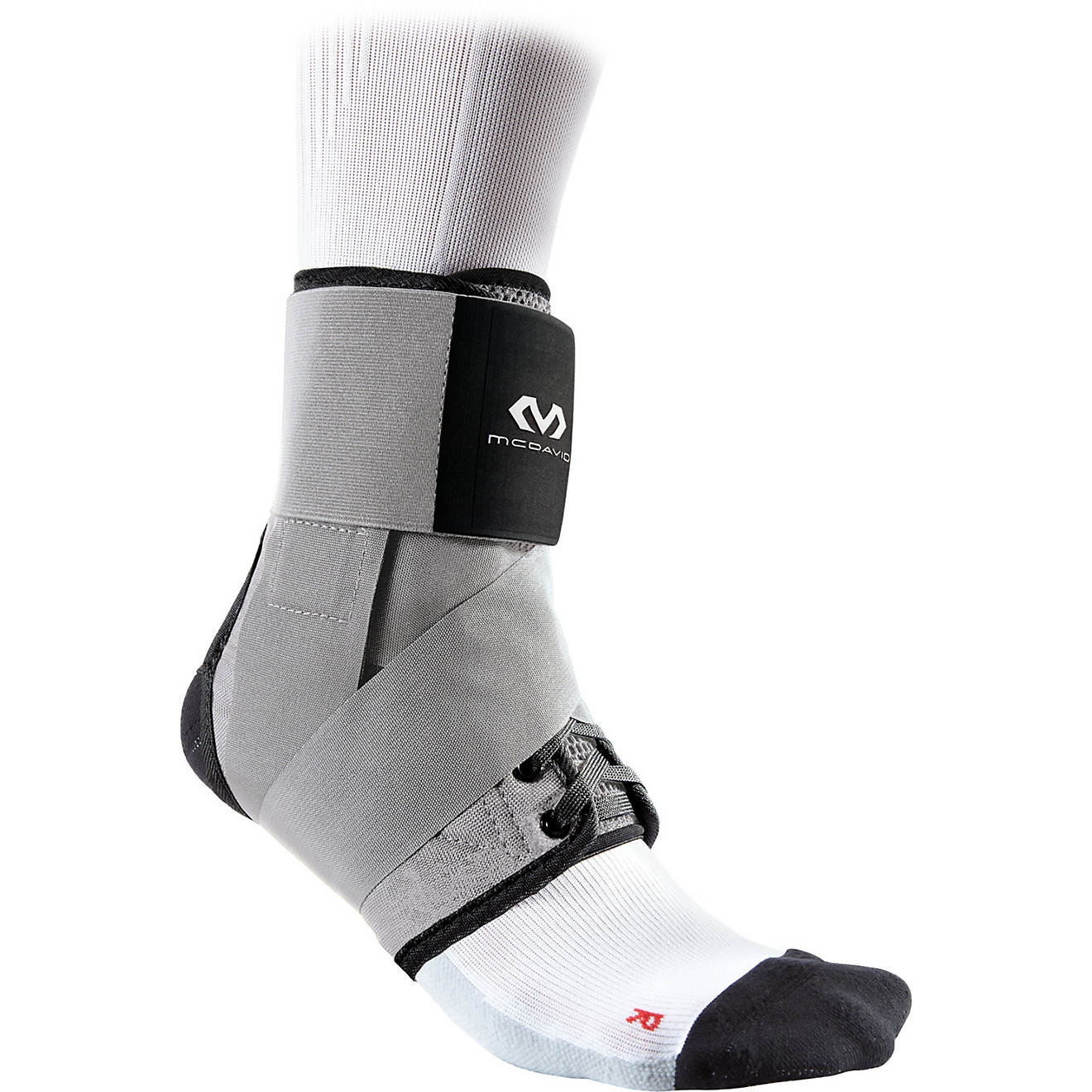 McDavid Adults' Ankle Brace with Straps                                                                                          - view number 1