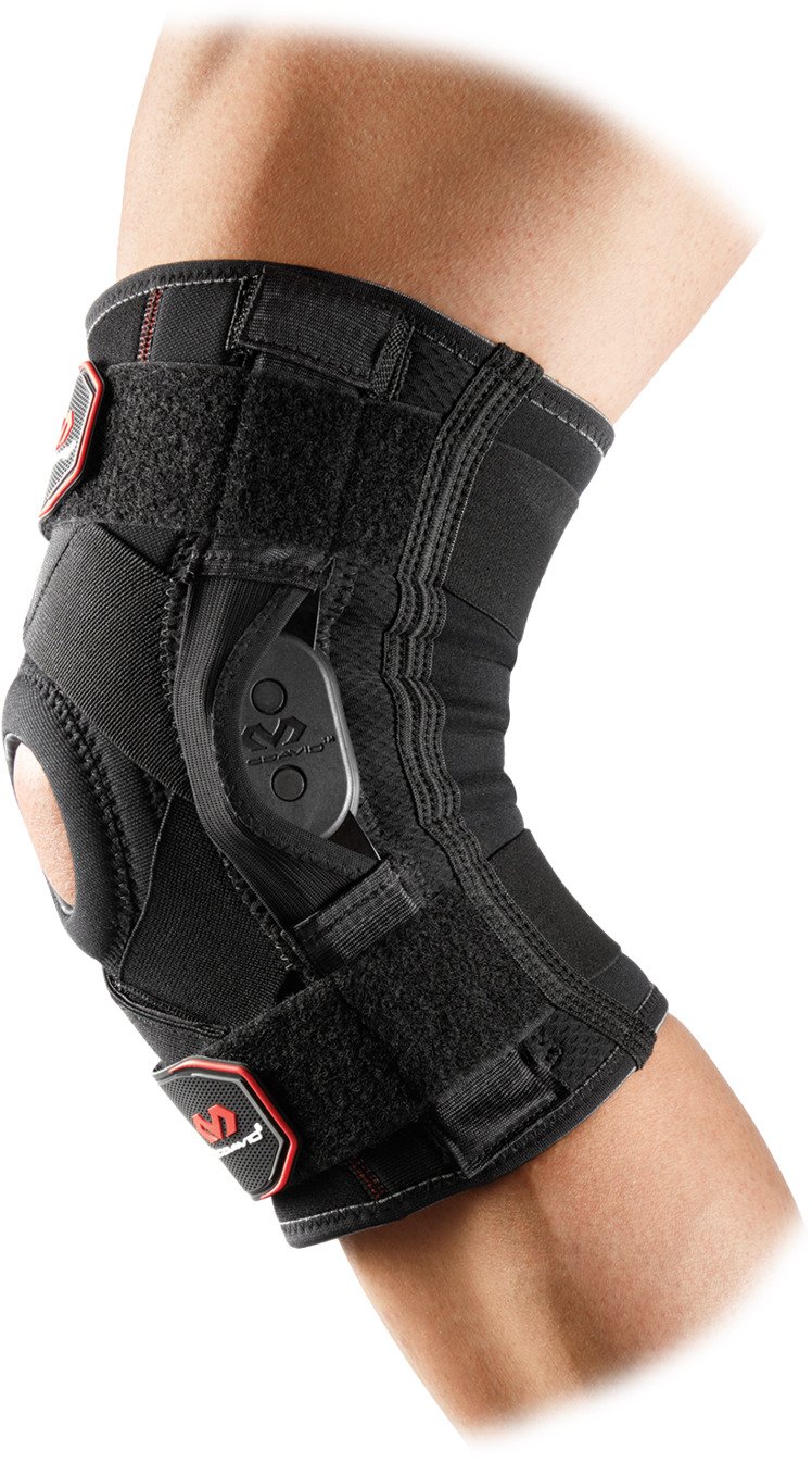 McDavid Knee Brace with Polycentric Hinges & Cross Straps – TOP GEAR  ATHLETICS