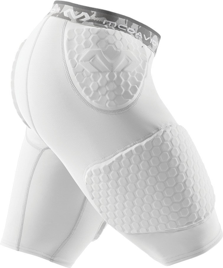McDavid Adults' HEX Contoured Wrap-Around Thigh Shorts