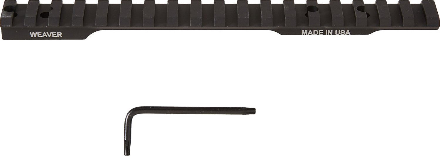 Weaver Extended Multi Slot Remington 700 LA 20 MOA Picatinny Base
