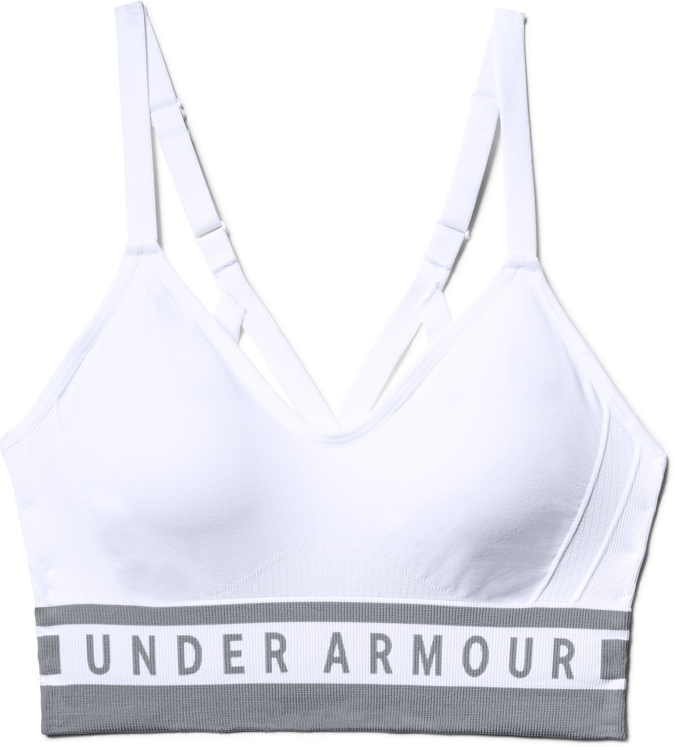 Under Armour Women's UA Seamless Longline Low Support Sports Bra                                                                 - view number 3