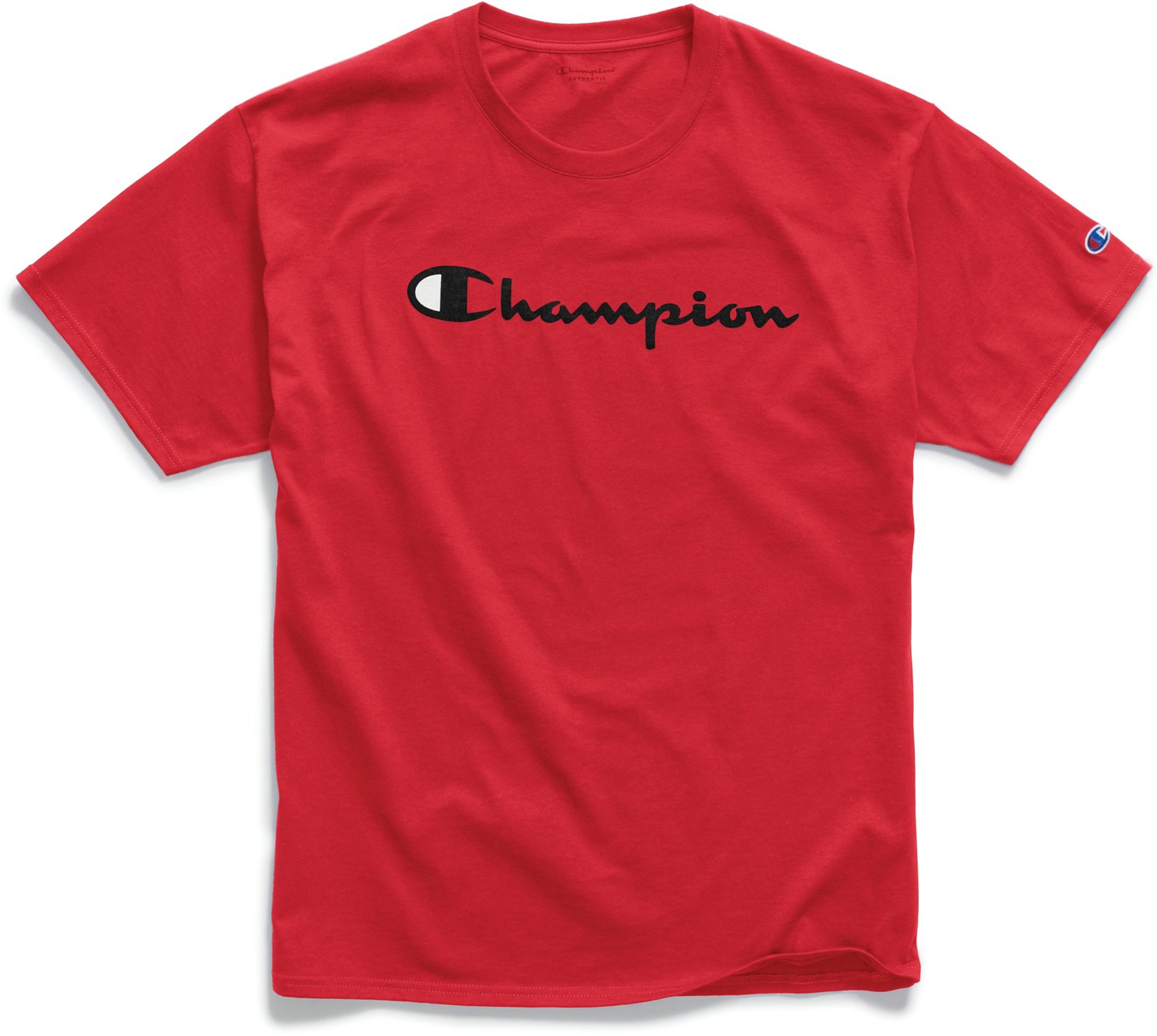 Champion Men's Graphic Jersey Screen Print Script T-shirt - view number 4