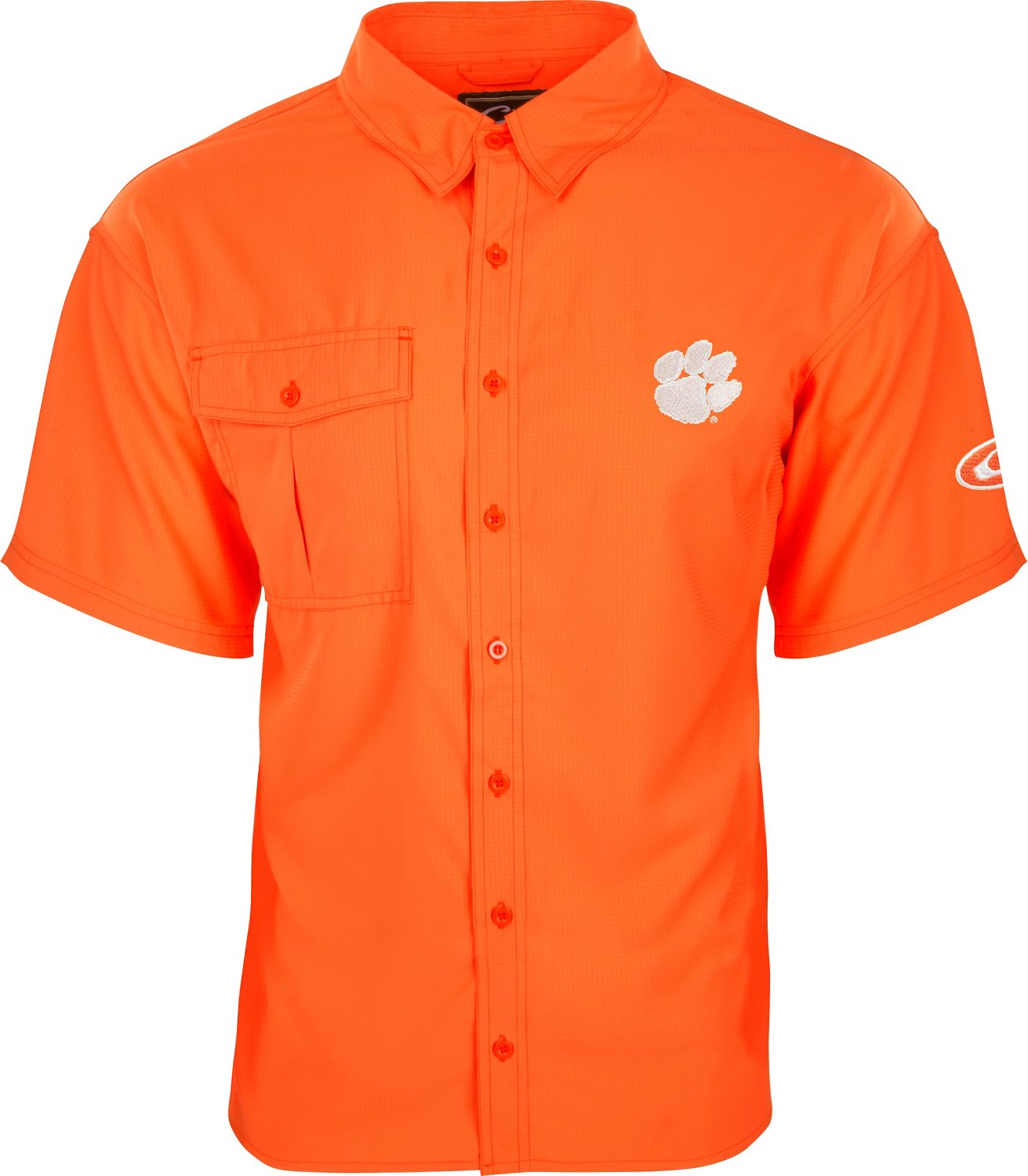 Drake Waterfowl Men's Clemson University Flyweight Button Down