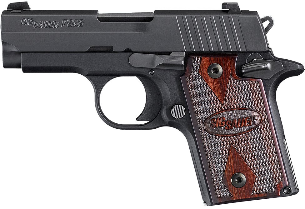 Sig Sauer P938 Brg Rubber Ma 9mm Sub Compact 7 Round Pistol Academy