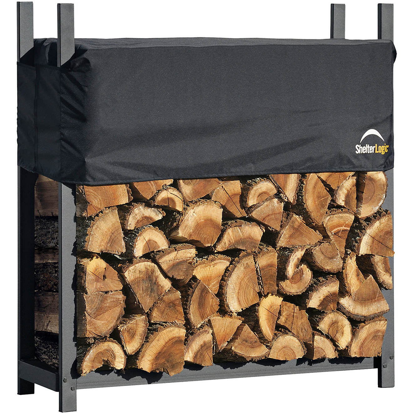 ShelterLogic 4 ft Ultra Duty Firewood Rack with Cover                                                                            - view number 1