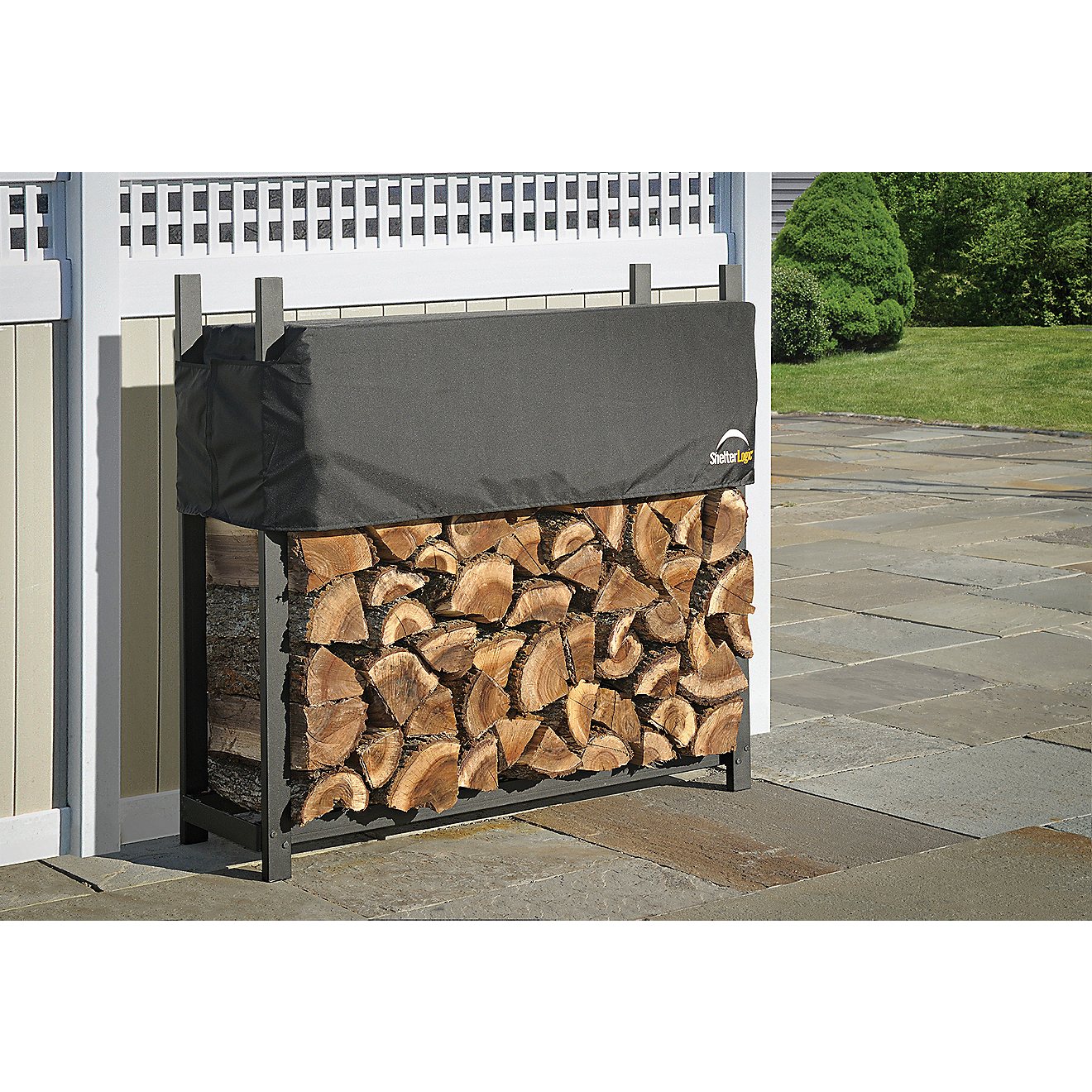 ShelterLogic 4 ft Ultra Duty Firewood Rack with Cover                                                                            - view number 2