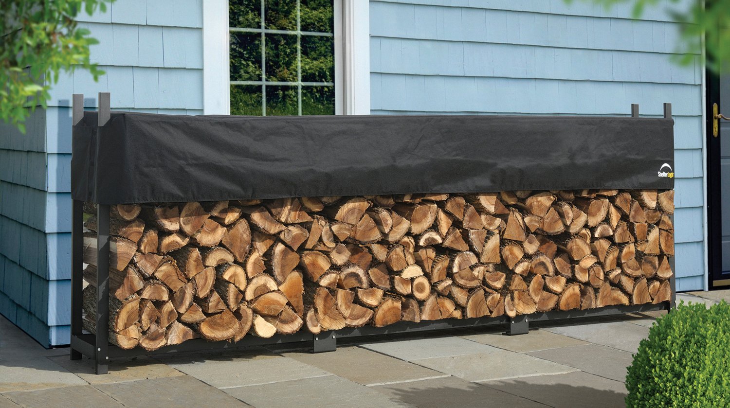 ShelterLogic Ultra Duty 12 ft Firewood Rack with Cover - view number 2