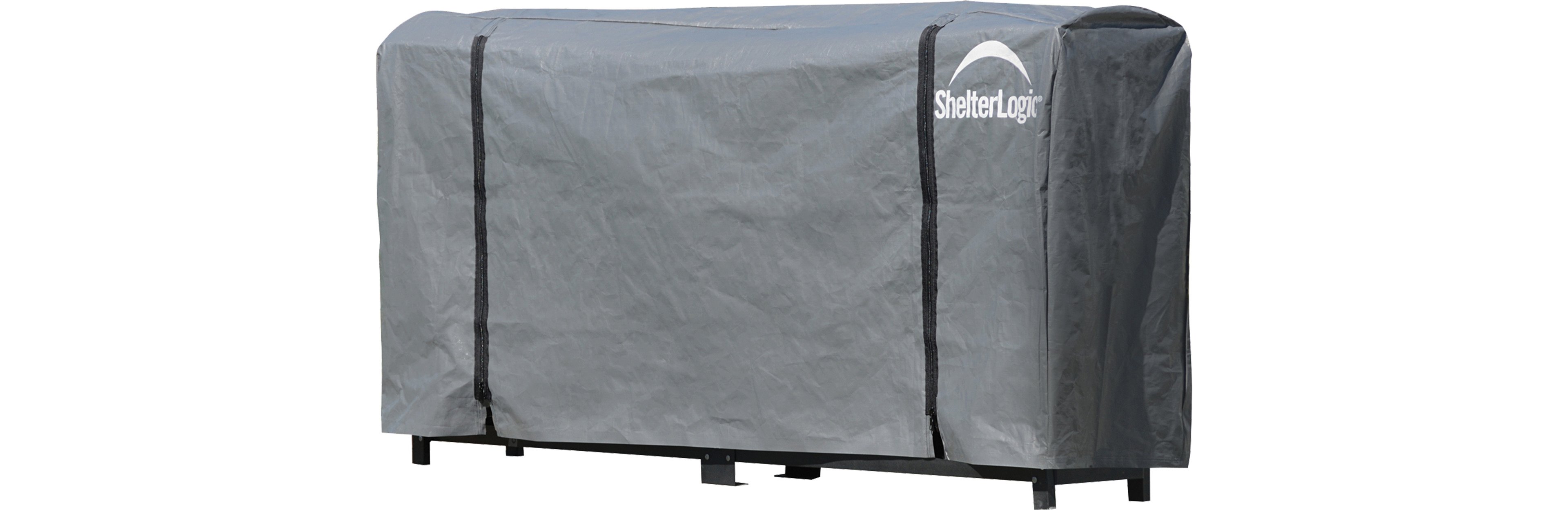 ShelterLogic 8 ft Full-Length Firewood Rack Cover
