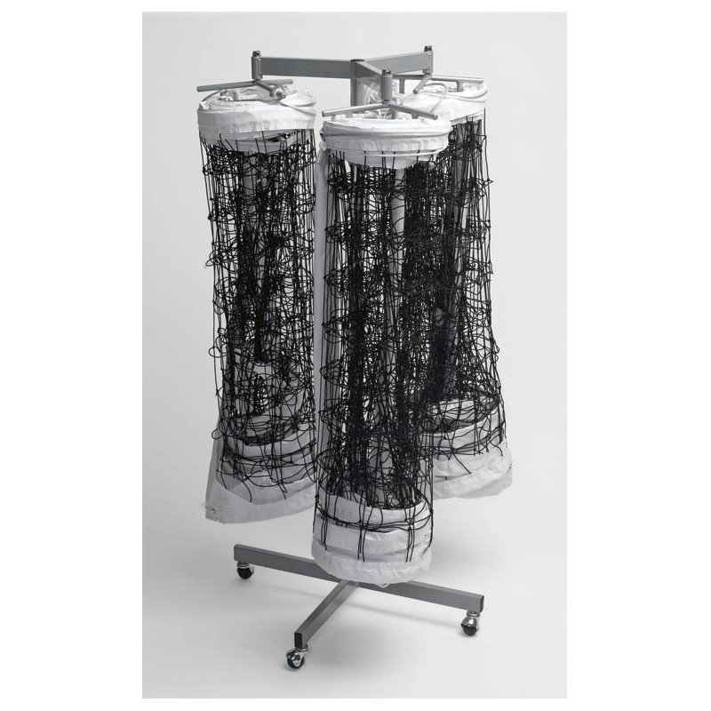 Tandem Sport Triple Net Storage Rack Grey - Volleyball Equipment at Academy Sports