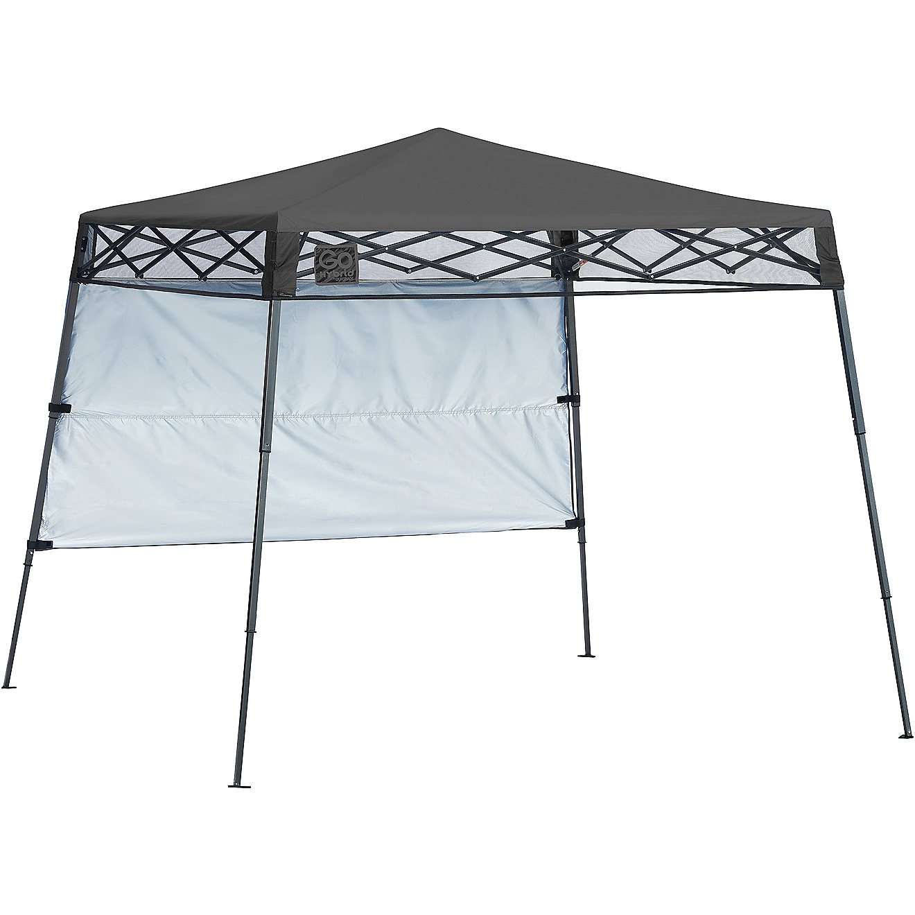 ShelterLogic Go Hybrid 7 ft x 7 ft Slant-Leg Pop-Up Canopy with Half Wall                                                        - view number 1