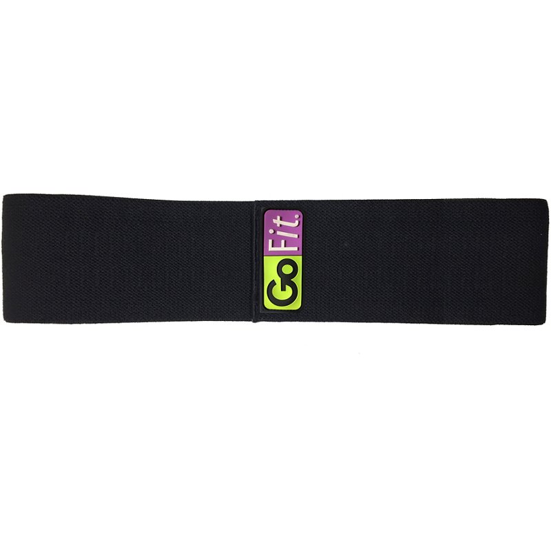 GoFit Super ElastiLoop Resistance Band Black/Grey, Large/X-Large - Hand Exer. Equip. at Academy Sports