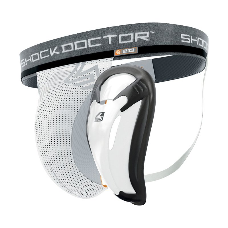 Shock Doctor Adults' Supporter with BioFlex Cup White, Medium - Baseball/Softball Accessories at Academy Sports