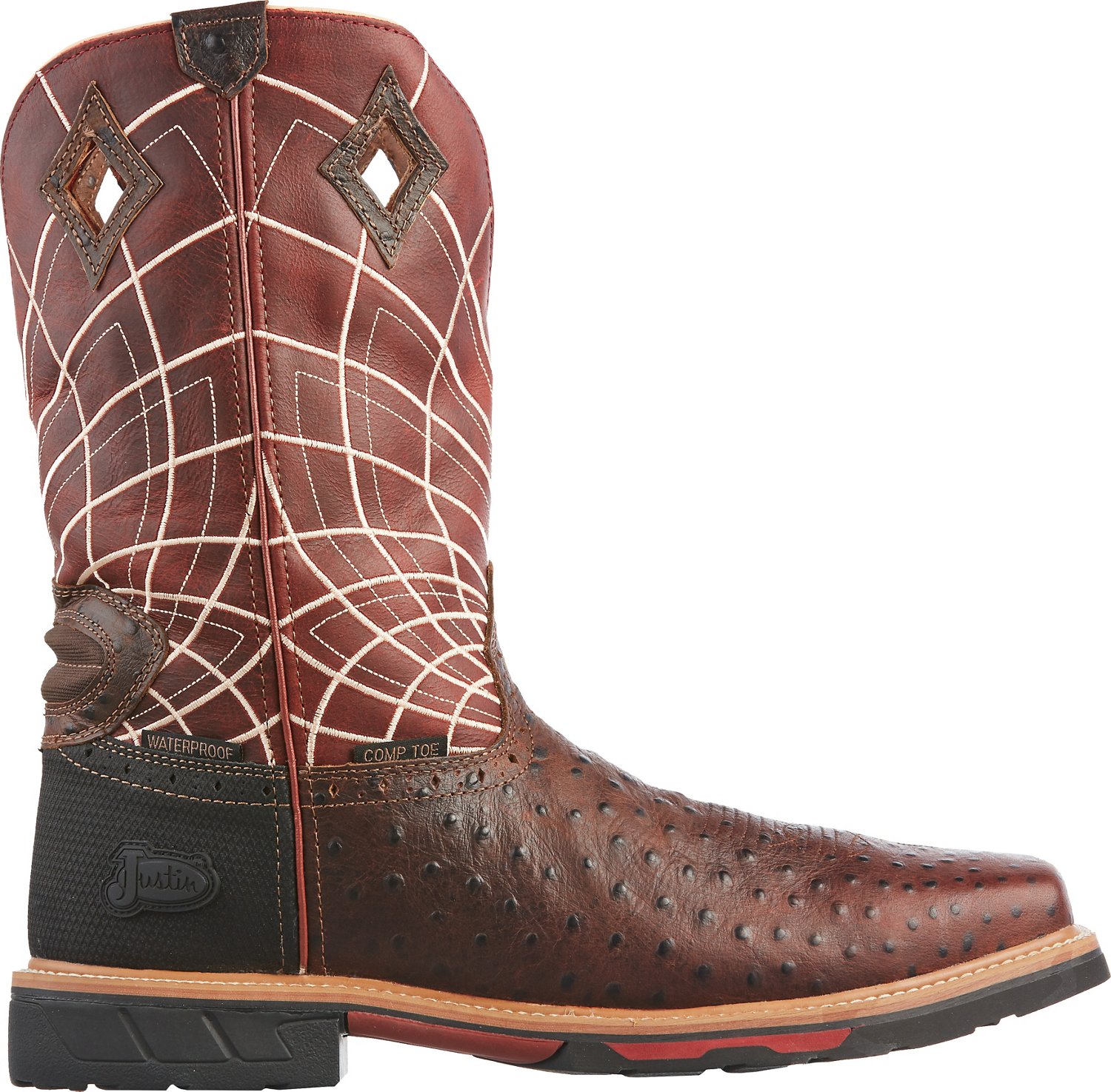 Justin shop derrickman boots