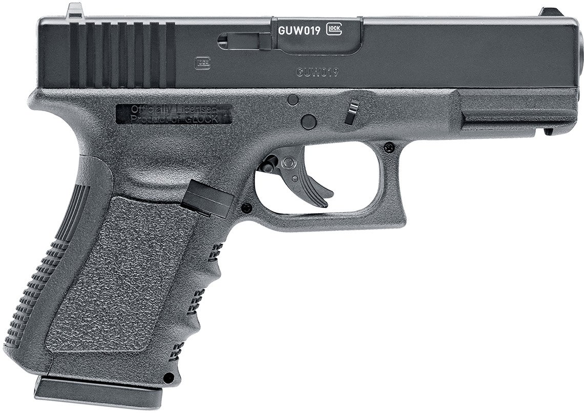 STL file Glock 19 Umarex Airsoft Slide And Magazine Release