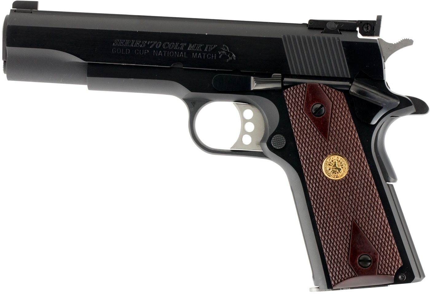 Colt Gold Cup National Match 9mm Semiautomatic Pistol - view number 2