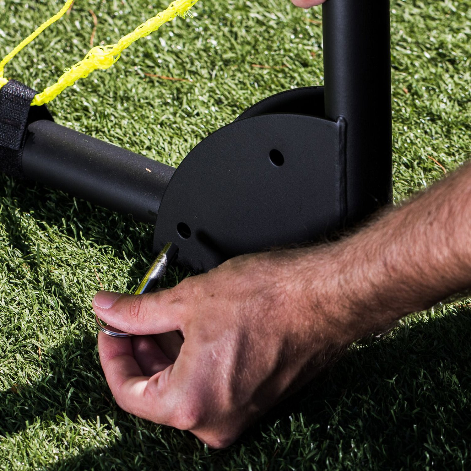 Franklin Heavy-Duty 6 ft x 12 ft Steel Folding Soccer Goal - view number 4