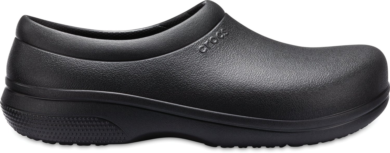 Crocs Men's On-the-Clock Slip-On Service Shoes | Academy