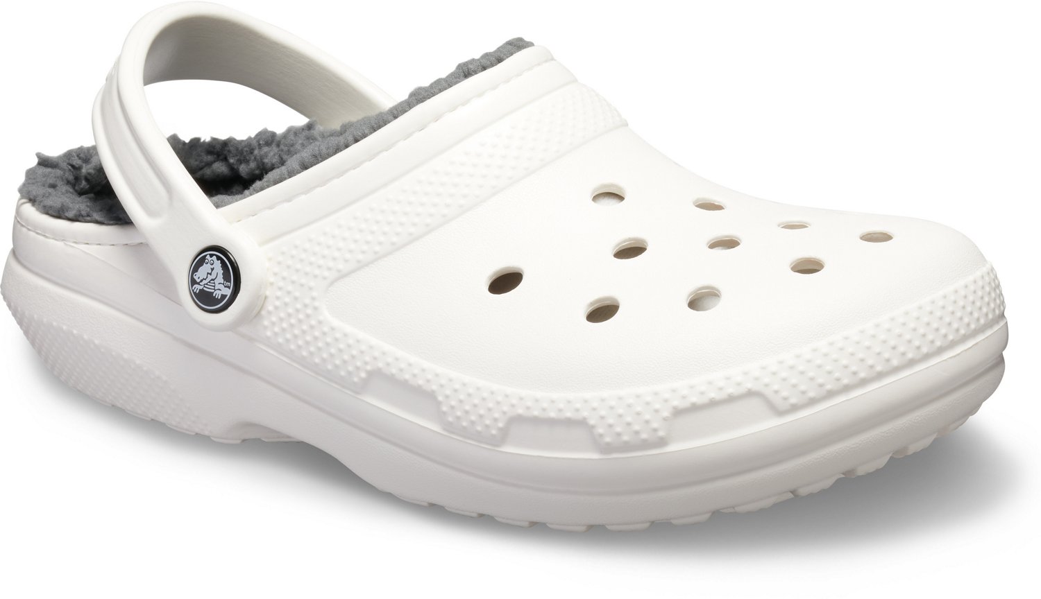 Crocs Adults' Classic Fuzz-Lined Clogs                                                                                           - view number 2