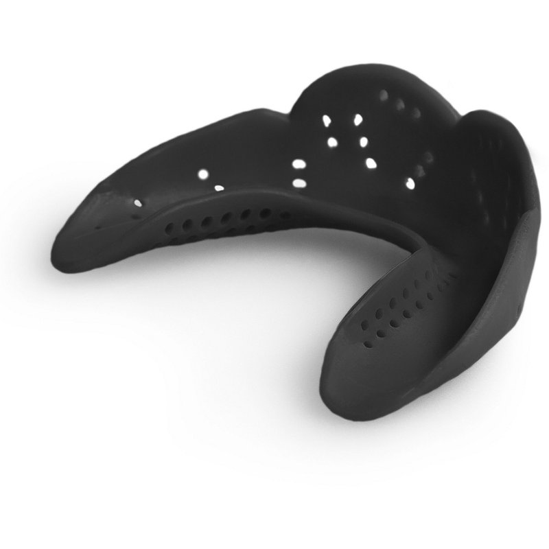 SISU Aero Guard Medium Mouthguard, Charcoal Black