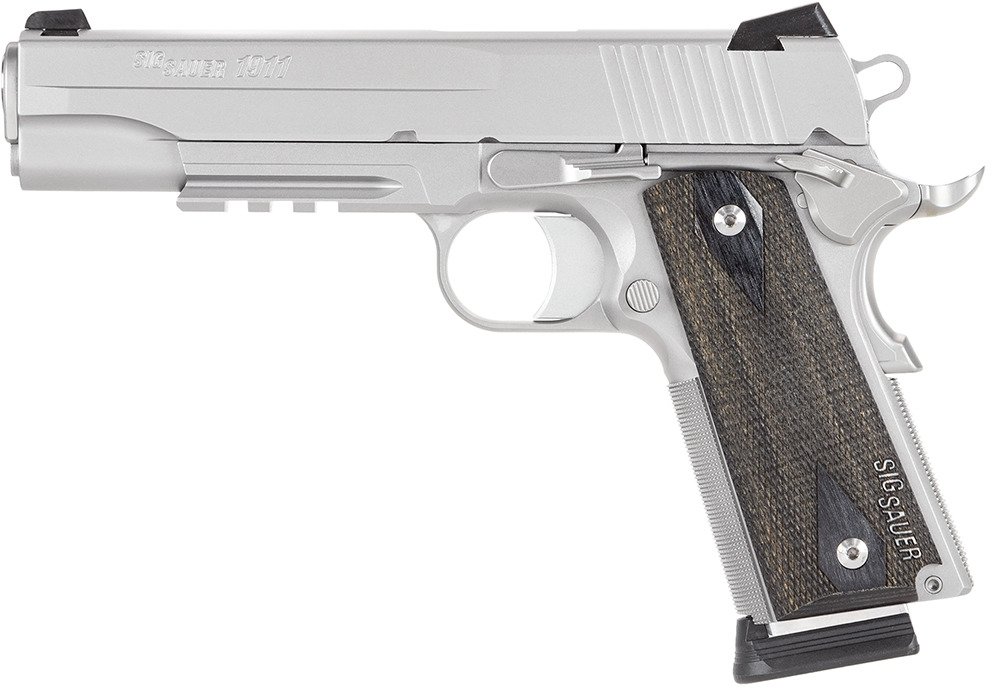 Sig Sauer 1911 Stainless Rail NS 45 ACP Full-Sized 8-Round Pistol - view number 2