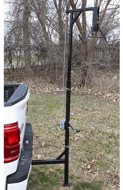 HME Products Truck Hitch Game Hoist with Winch and Gambrel                                                                       - view number 2